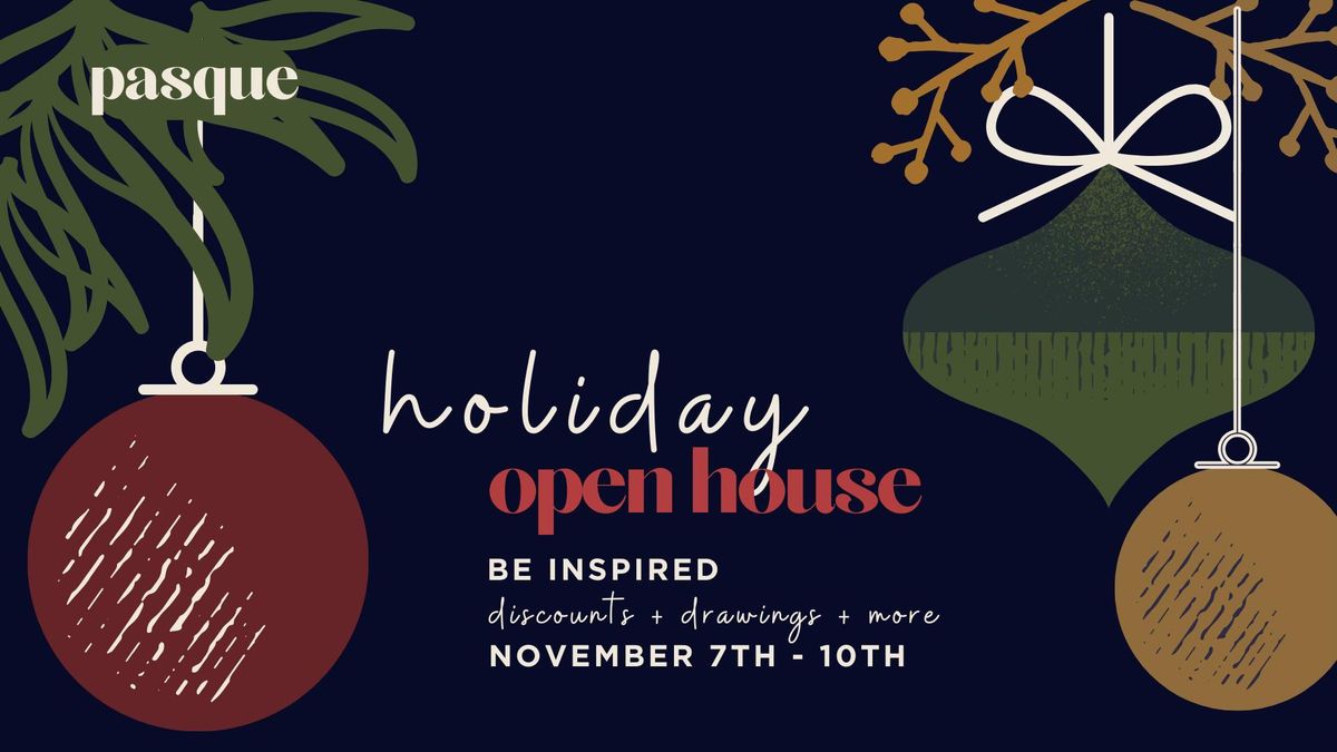 Holiday Open House! 