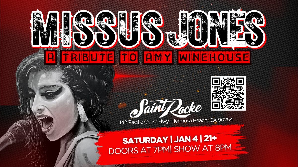 Missus Jones: A Tribute to Amy Winehouse