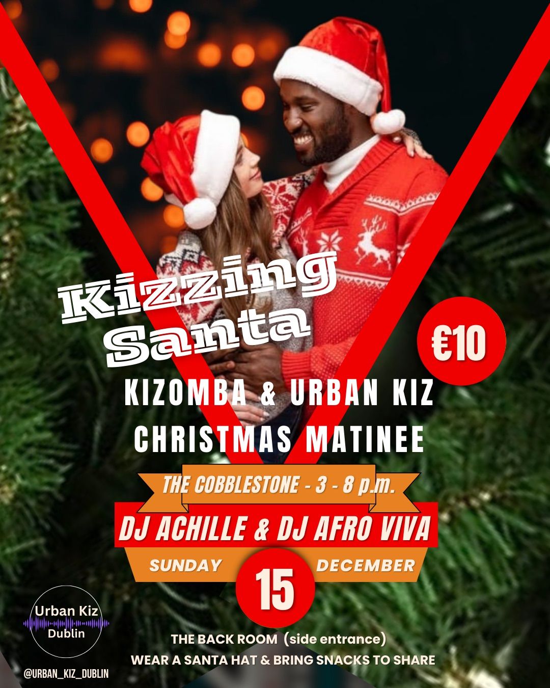 KIZZING SANTA KIZOMBA & URBAN KIZ CHRISTMAS MATINEE