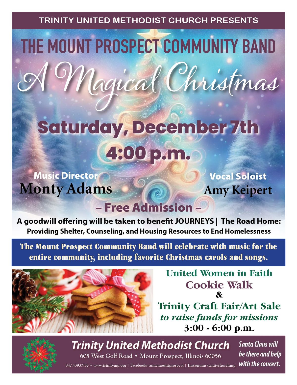 MPCB Christmas Concert, Cookie Walk, Craft Fair\/Art Sale