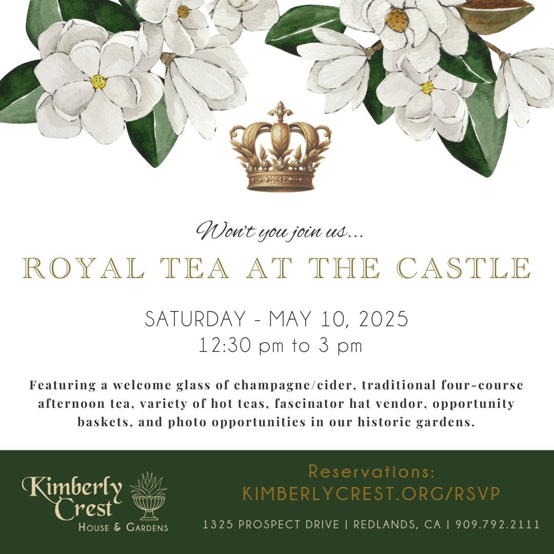 Royal Tea at the Castle