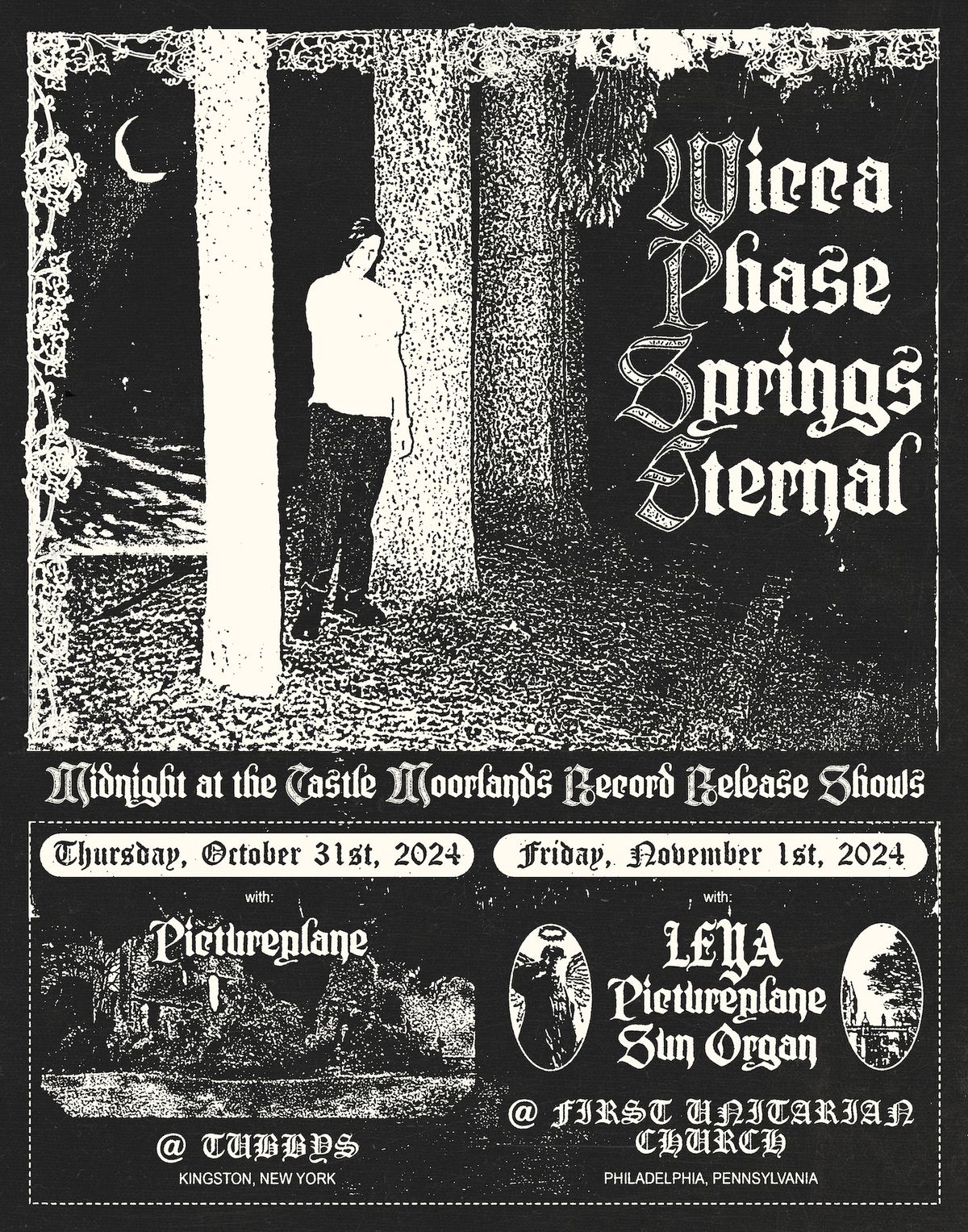 Wicca Phase Springs Eternal w\/ LEYA, Pictureplane, & Sun Organ at the First Unitarian Church