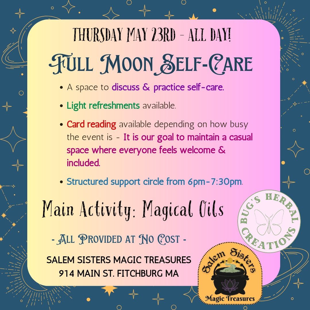 Full Moon Self-Care Support Day