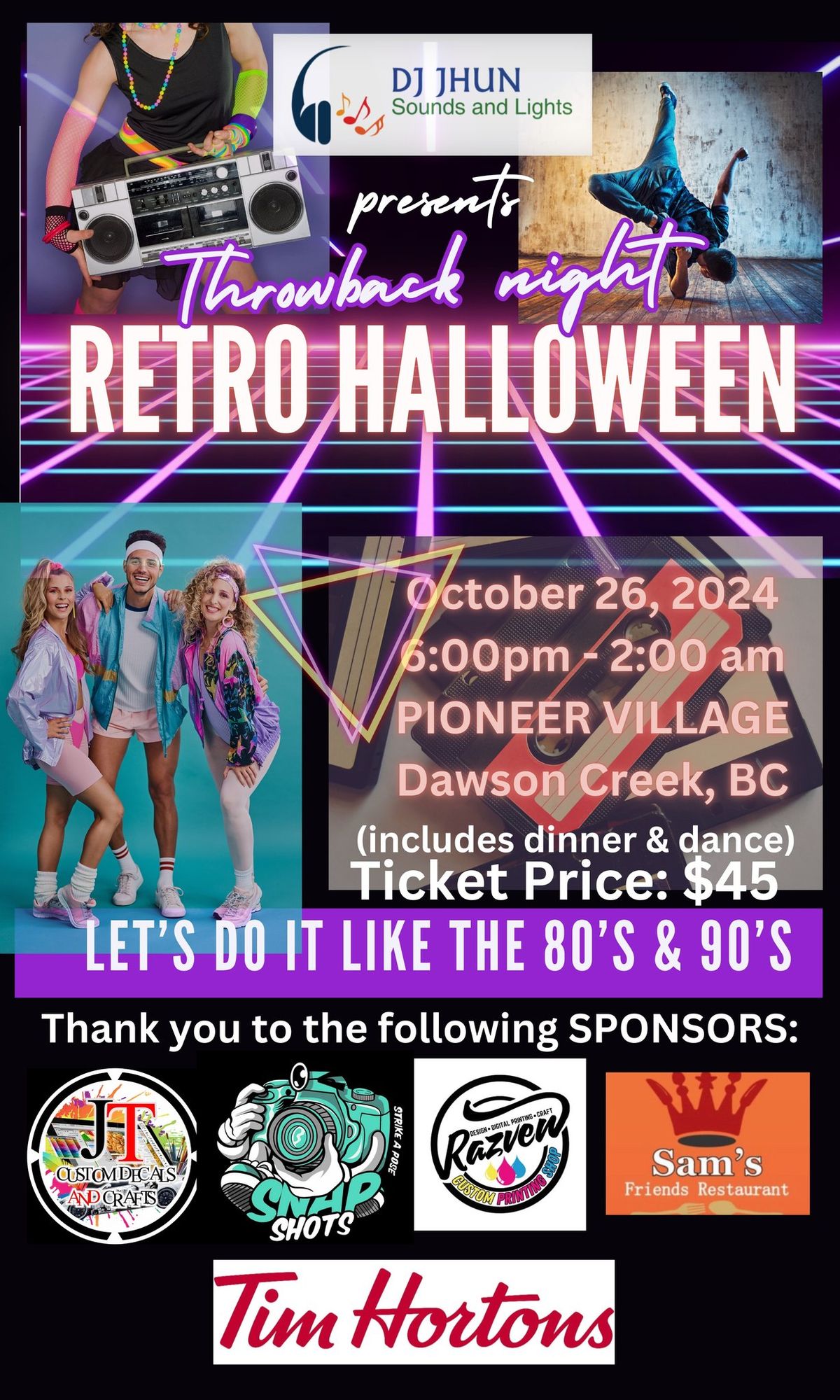 Retro Halloween Party