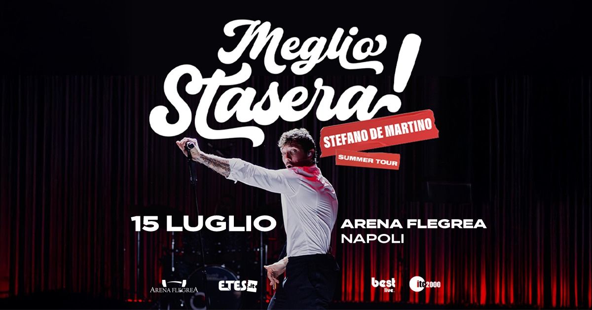 Stefano De Martino Meglio stasera! 