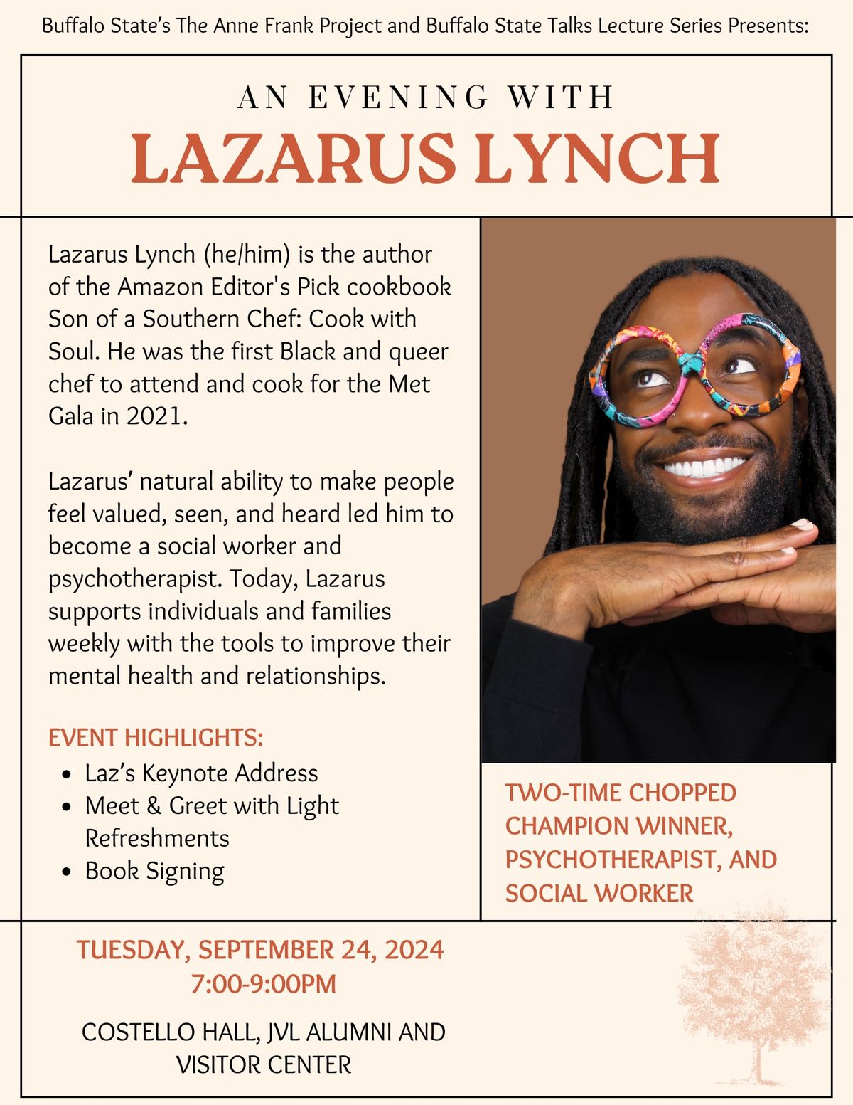 An Evening with Lazarus Lynch