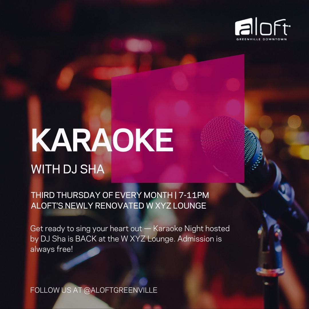 Karaoke at Aloft Greenville