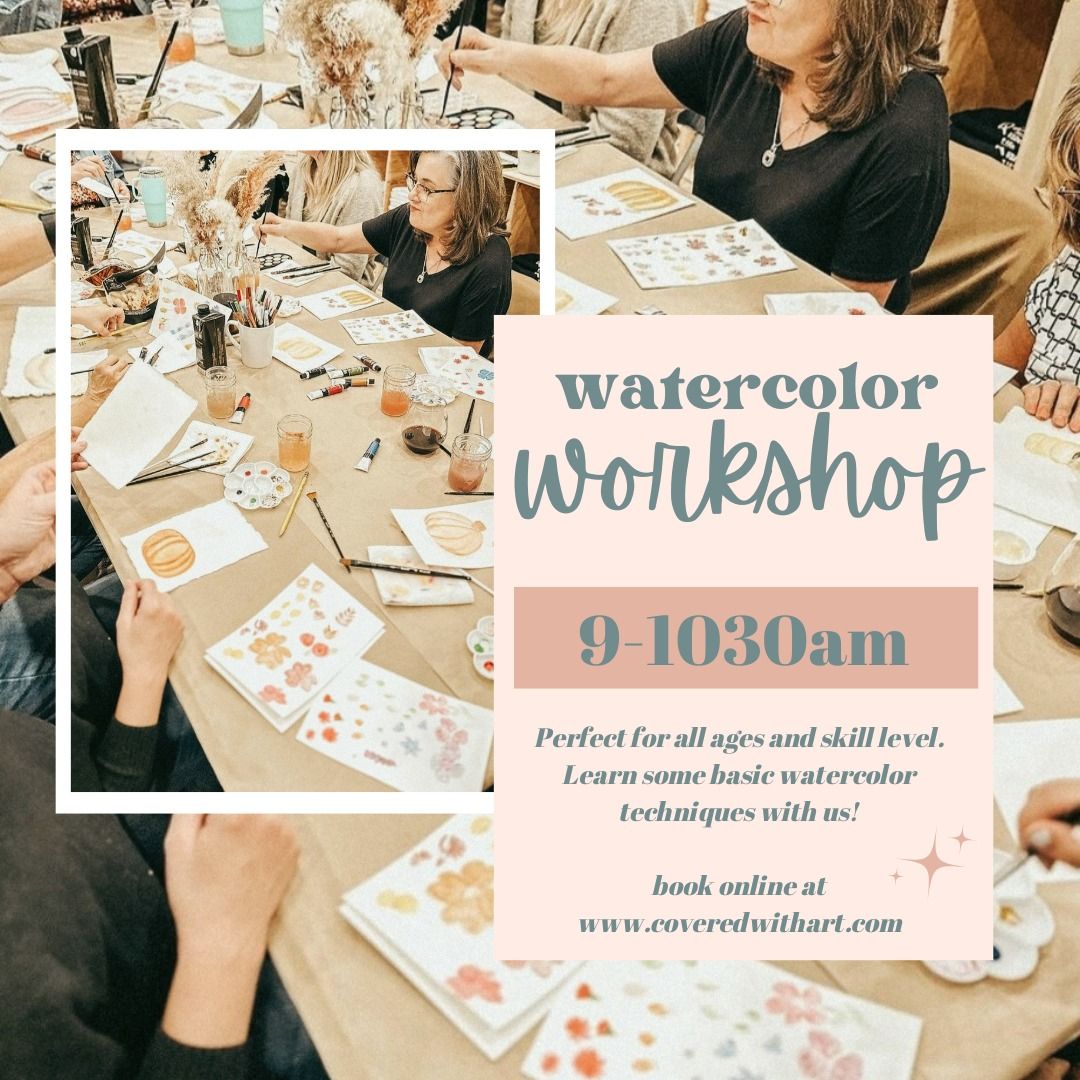 Coffee & Watercolor Workshop