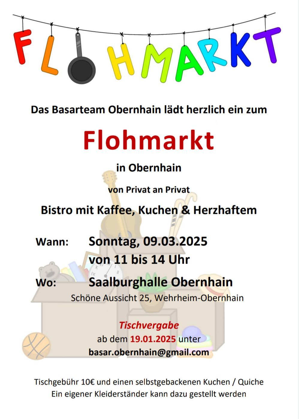 Flohmarkt in Obernhain 