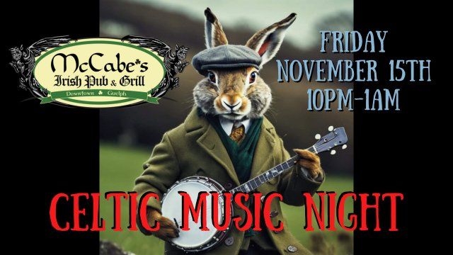 Celtic Music Night @ McCabe's Guelph