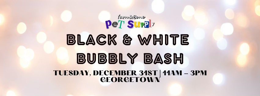 Black & White Bubbly Bash 