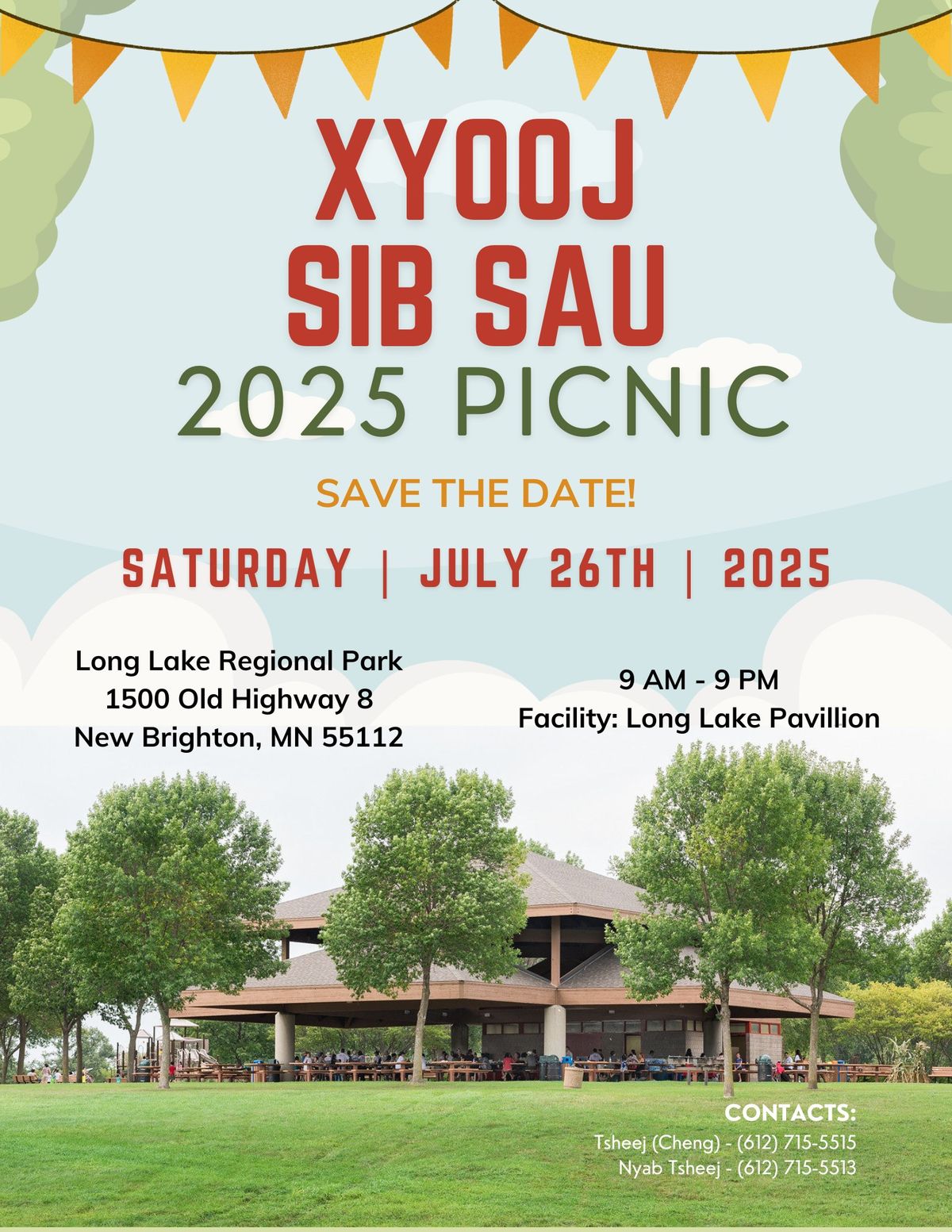 Save The Date: Xyooj Sib Sau 2025 Picnic