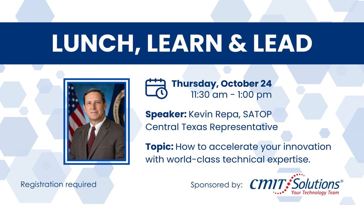 Lunch, Learn, & Lead