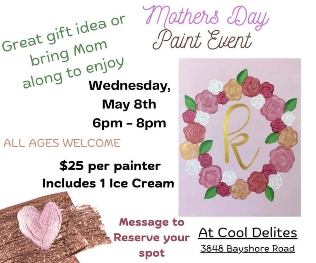 Morher's Day Paint Night 