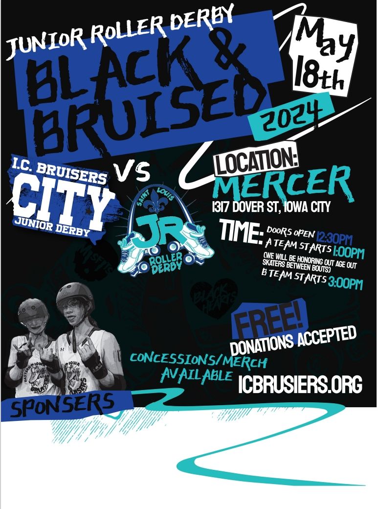 Black and Bruised 2024 ICB vs St. Louis Jr. Derby
