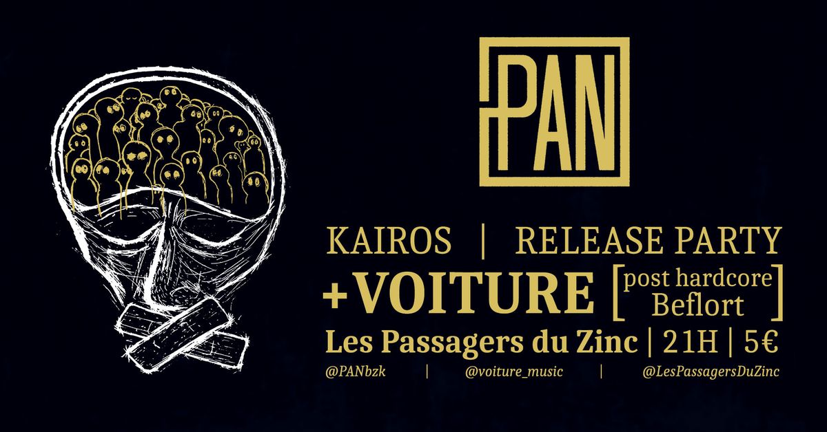 PAN [Release Party] + VOITURE