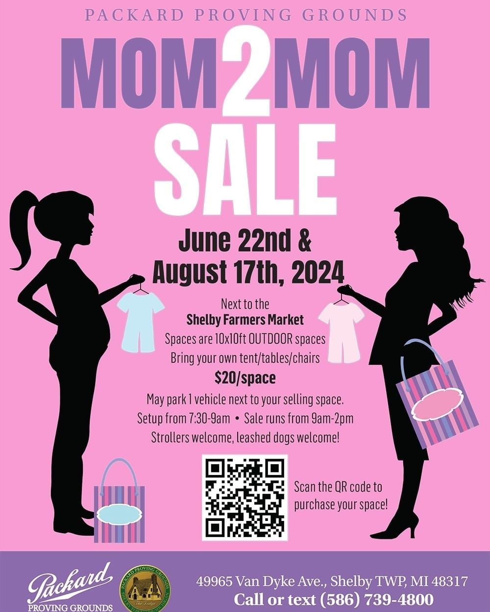 Mom2Mom Sale at the Shelby Farmers Market