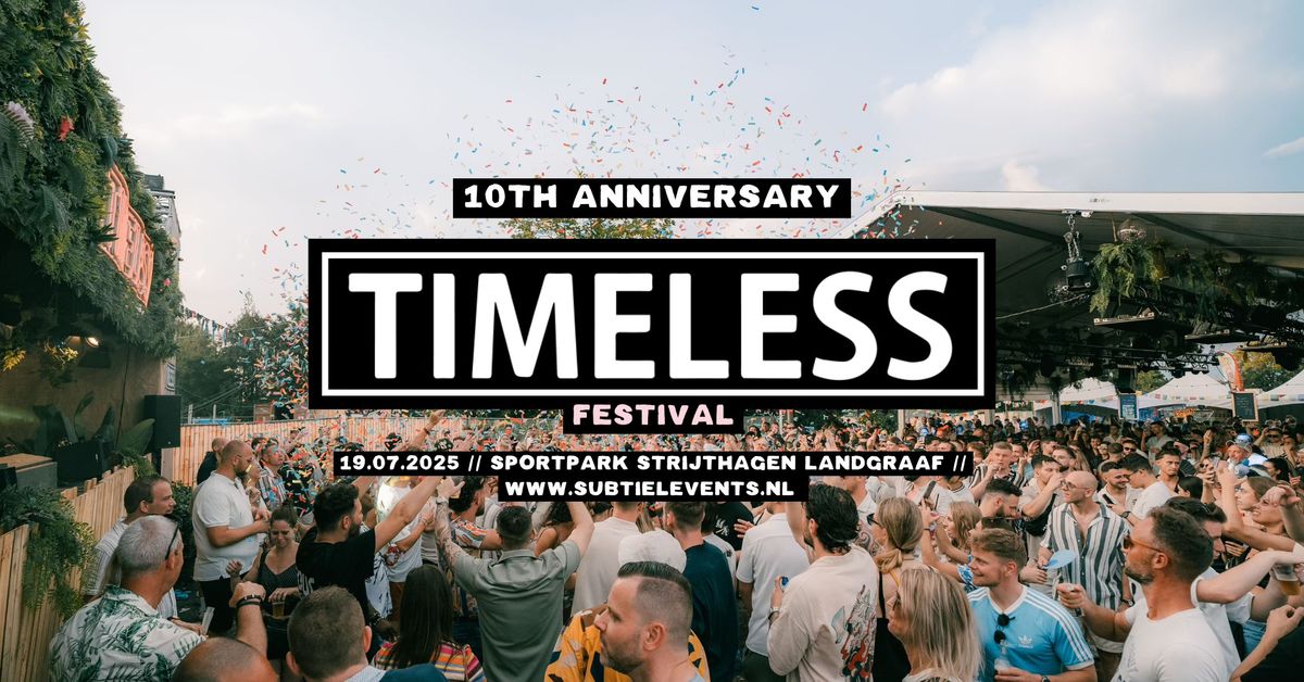 Timeless Festival 2025 - 10th anniversary