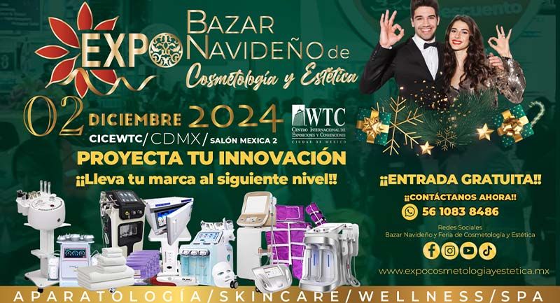 Bazar Navide\u00f1o de Cosmetolog\u00eda y Est\u00e9tica