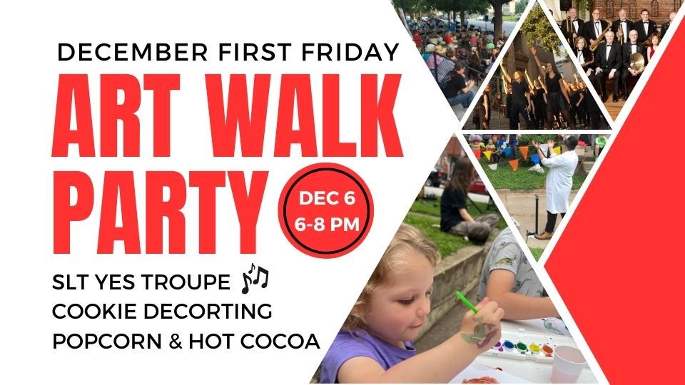 December First Friday Art Walk Party