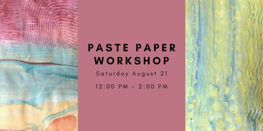 Paste Papers Workshop