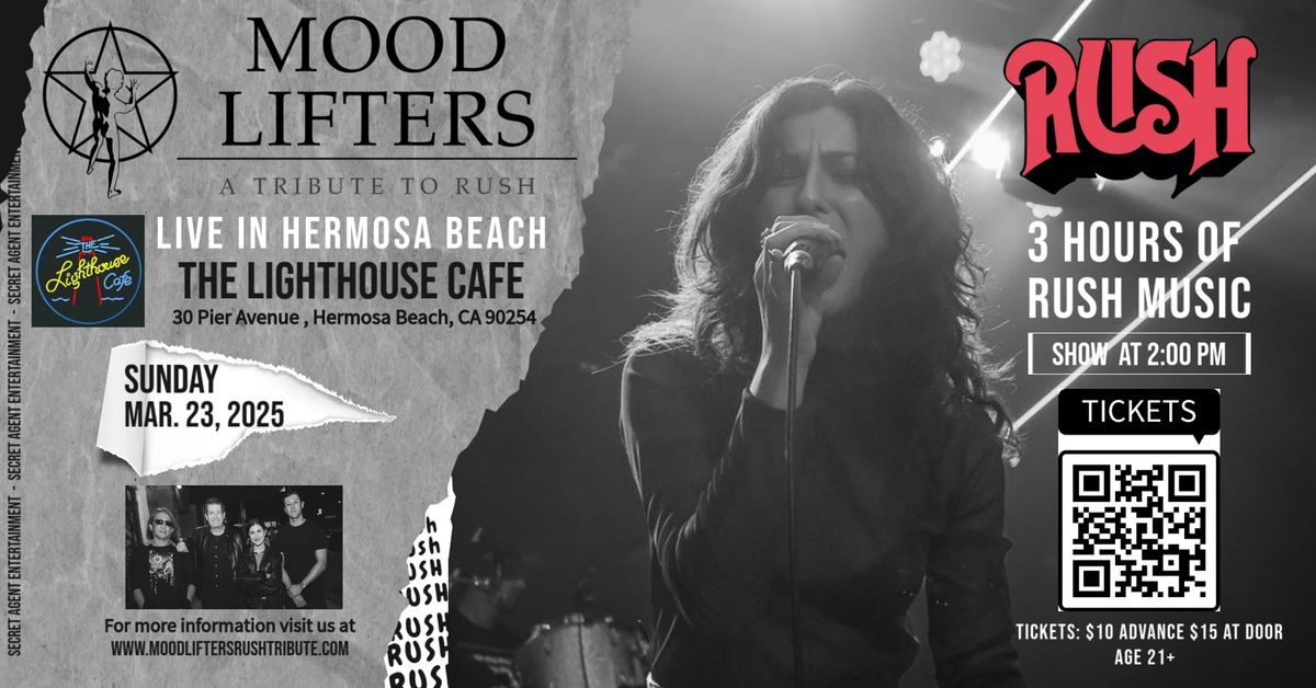 Mood Lifters - A Tribute to Rush at The Lighthouse Cafe (Hermosa Beach CA)!