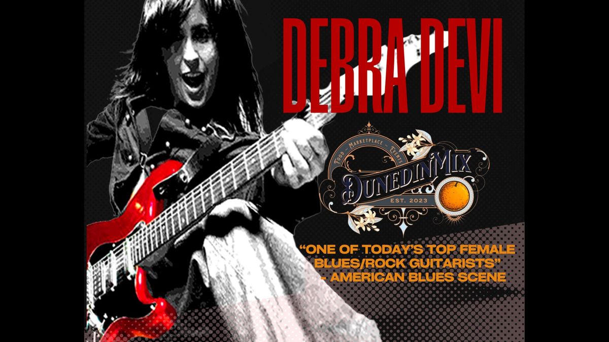 Blues\/Rocker Debra Devi at Dunedin Mix | Dunedin FL