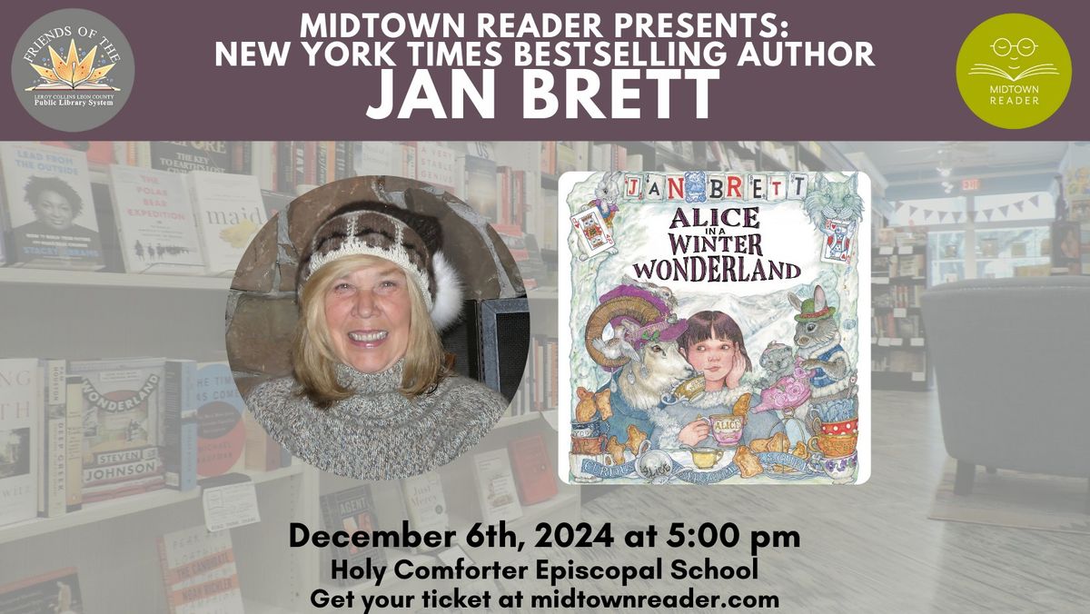 Jan Brett w\/ ALICE IN A WINTER WONDERLAND