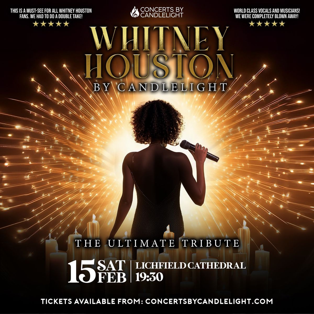 Whitney Houston By Candlelight at Lichfield Cathedral