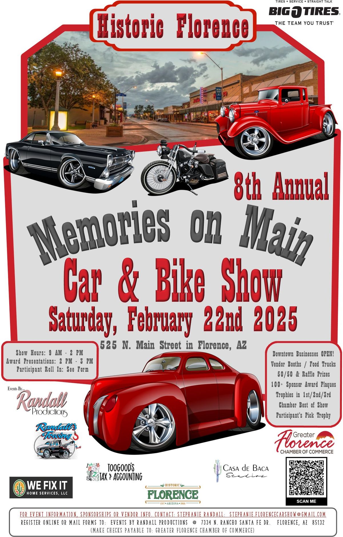 8th Annual Memories on Main Car & Bike Show