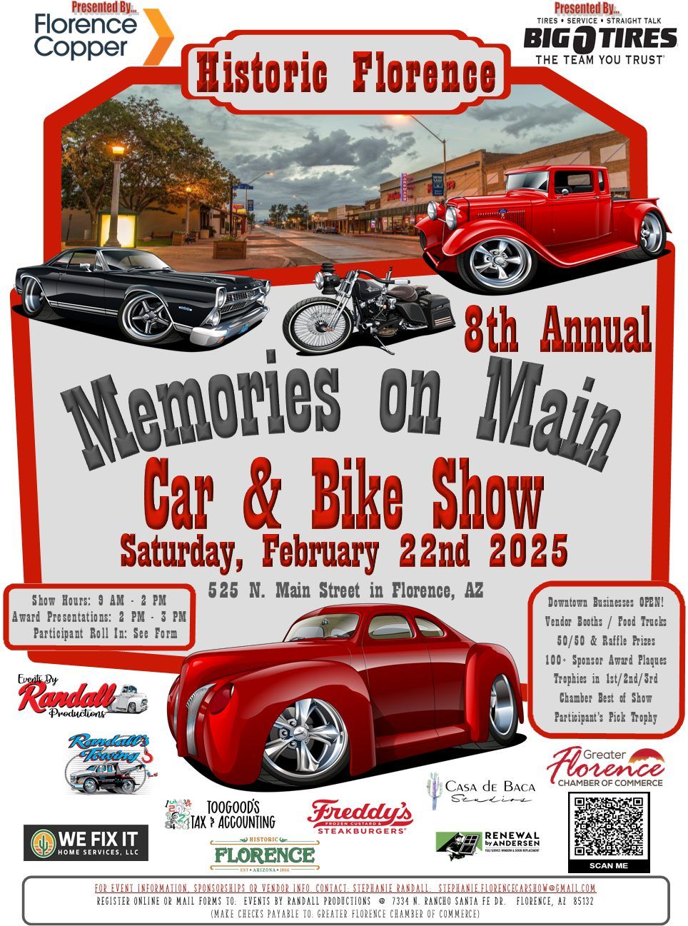 8th Annual Memories on Main Car & Bike Show