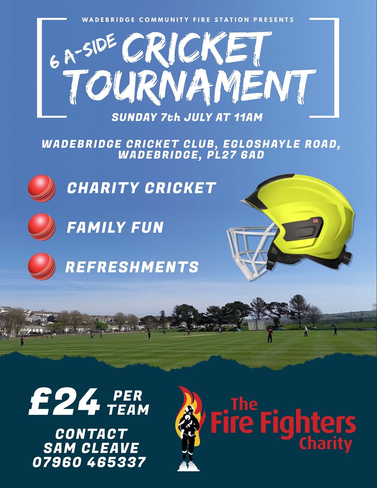 6 A-Side Charity Cricket Tournament
