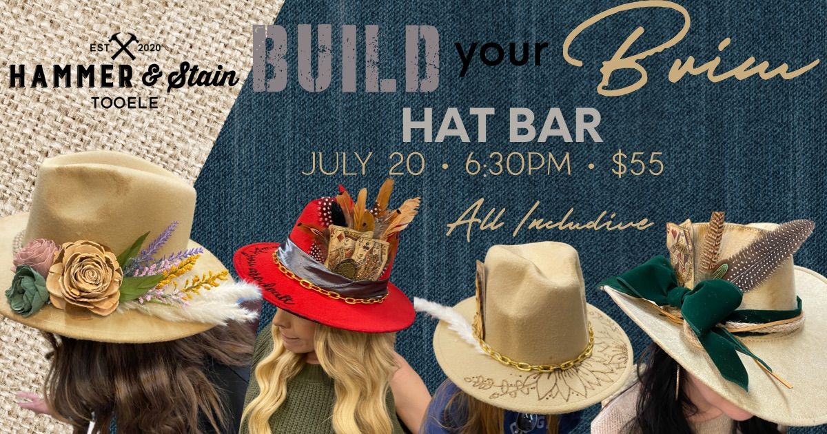 Build Your Brim Hat Bar