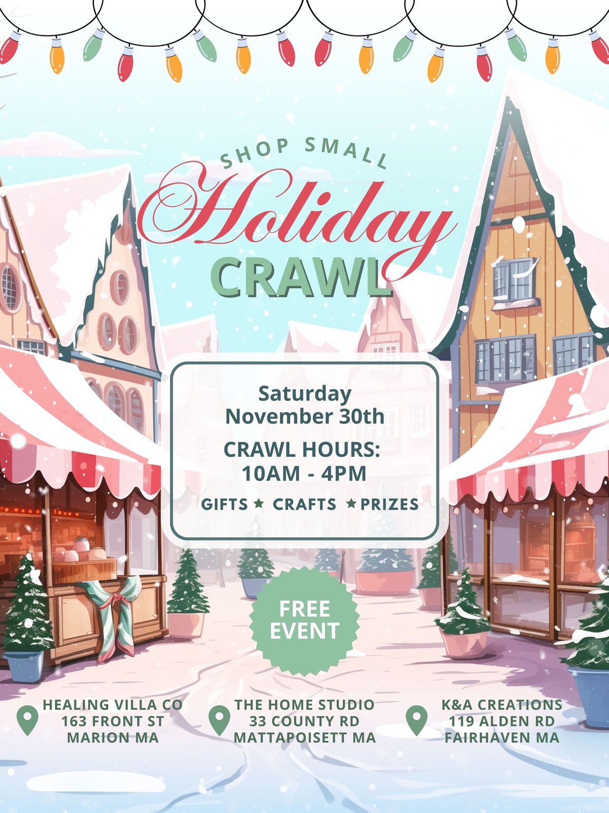 Shop Small Holiday Crawl