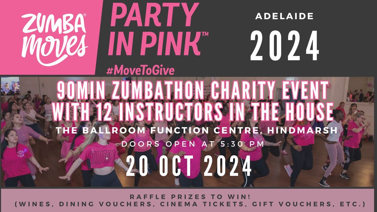 PARTY IN PINK\u2122 ZUMBATHON CHARITY EVENT