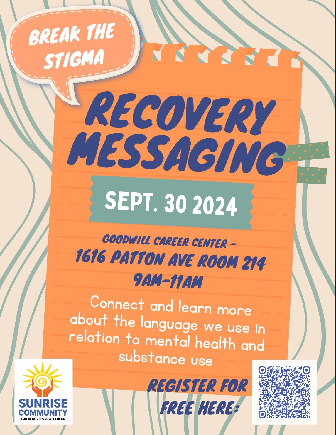 FREE Recovery Messaging Training