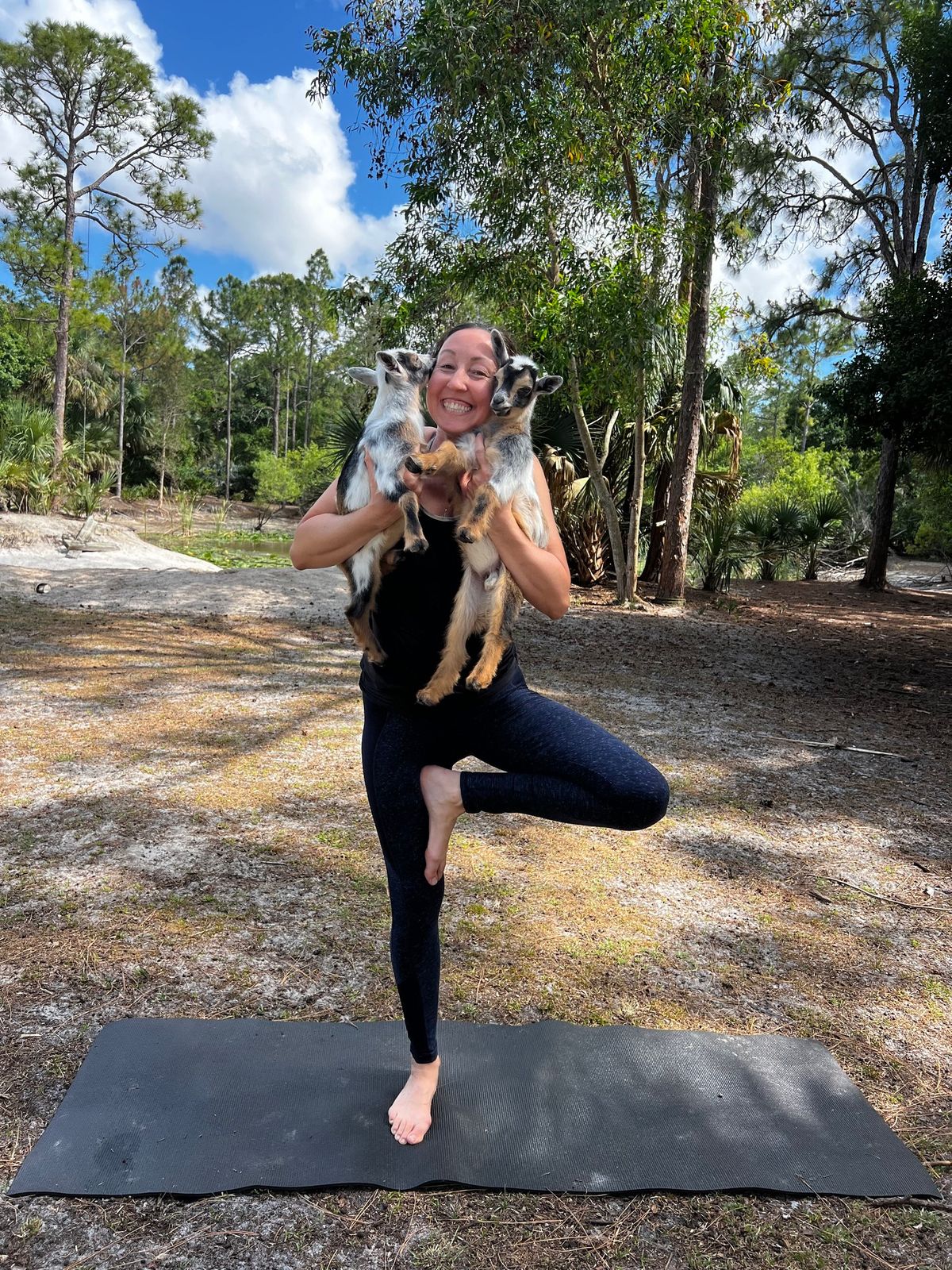 Saturday Goat Yoga!!! 