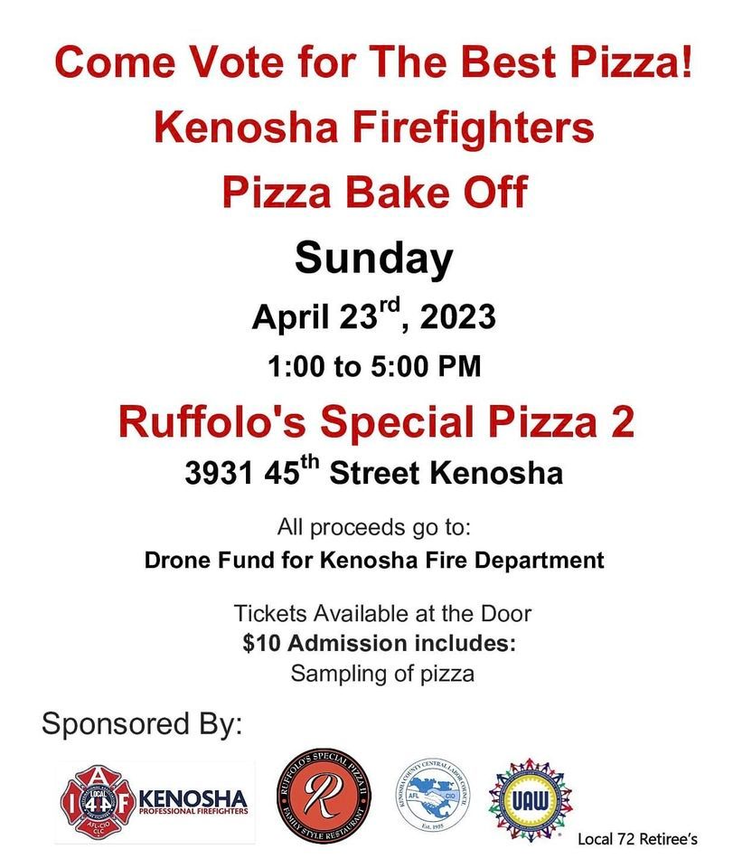 Kenosha Firefighters Pizza Bake Off