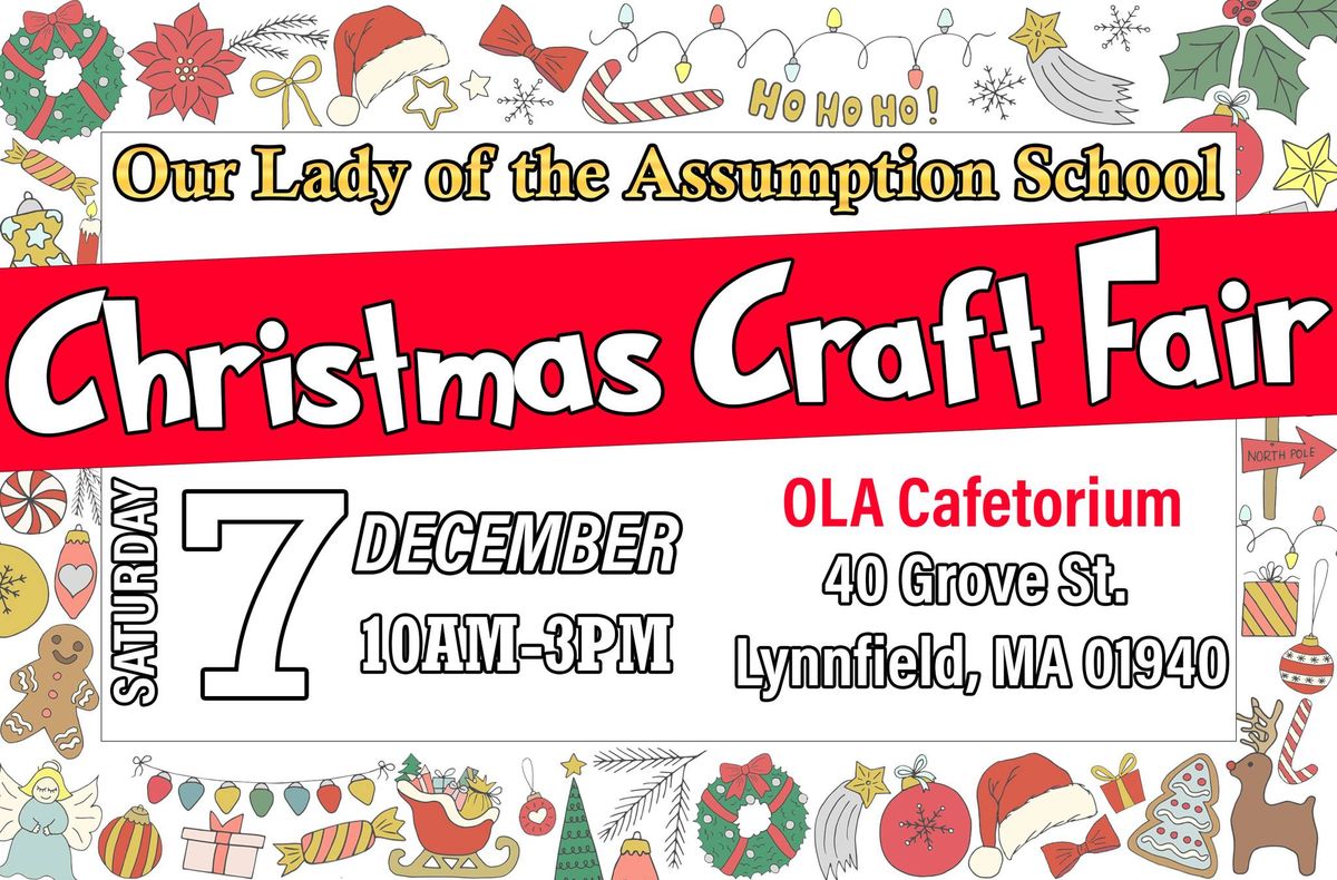 Craft Fair - Our Lady of the Assumption School  (OLA) 2024