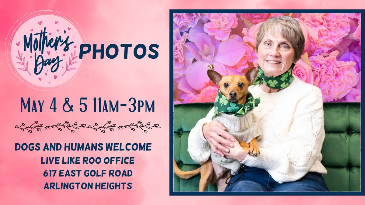 Mother's Day Photos for Dogs and Kids