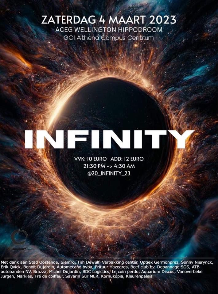 Infinity 2023, Aceg Wellington Hippodroom Oostende, 4 March 2023