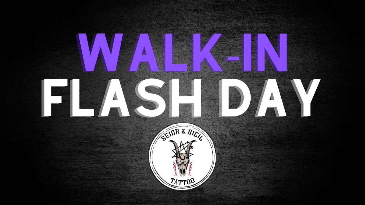 Walk-In Flash Day January 2025