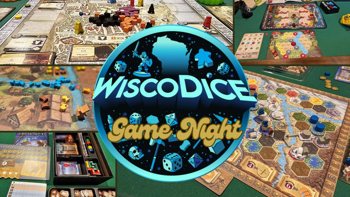 WiscoDice Board Game Night at Misty Mountain Games