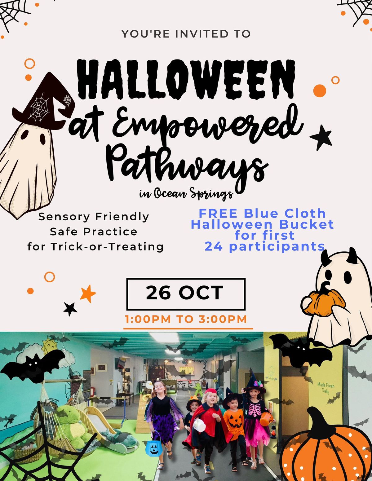 Special Halloween Trick-or-Treat at Empowered Pathways