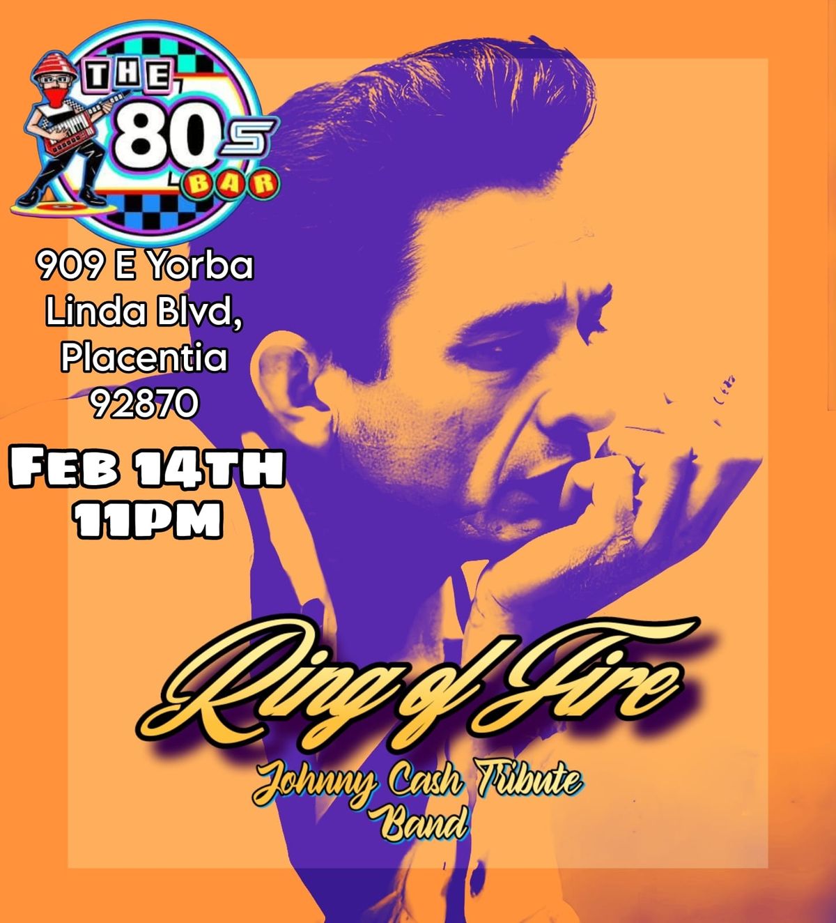 Ring of Fire at The 80s Bar Placentia