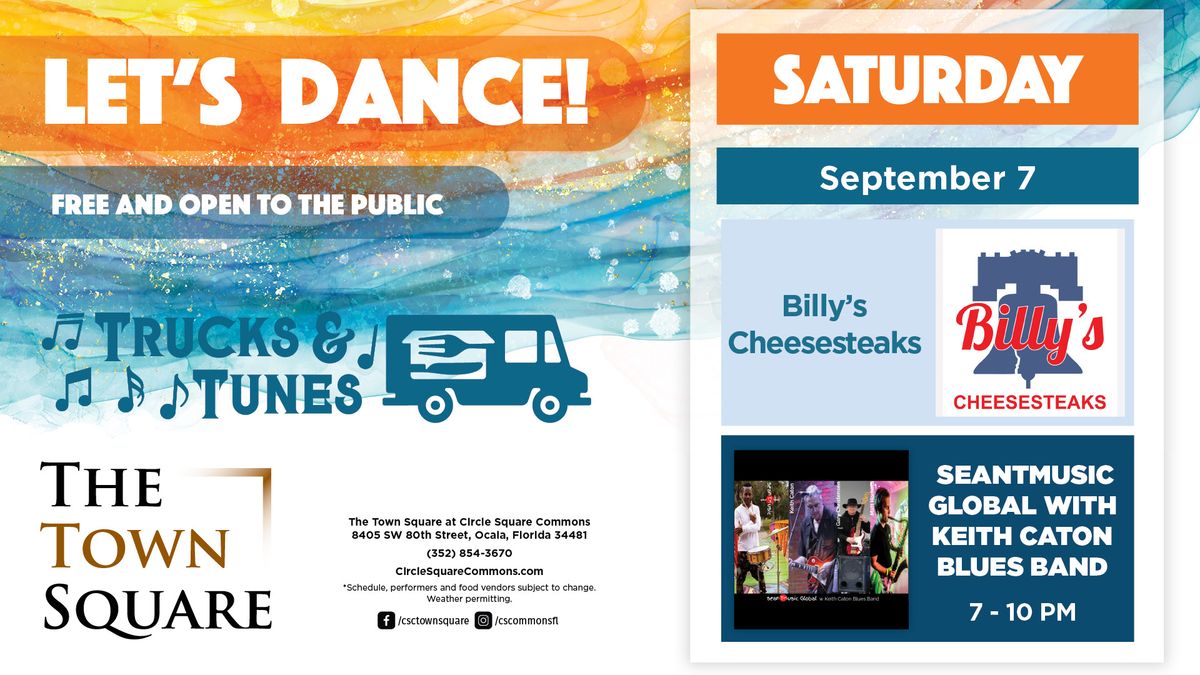 Trucks & Tunes with Billy's Cheesesteaks & SeanTMusic Global with Keith Caton Blues Band