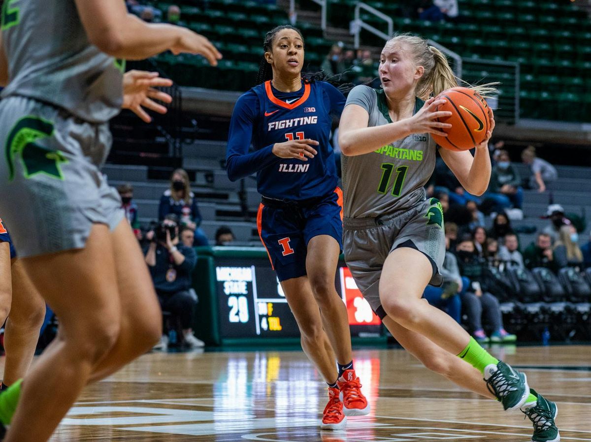 Illinois Fighting Illini Women's Basketball vs. Michigan State Spartans