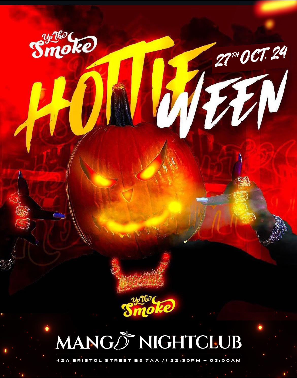 Hottie-ween Custome Party with Afrobeat Guest Artist 10:30pm - 04:00am