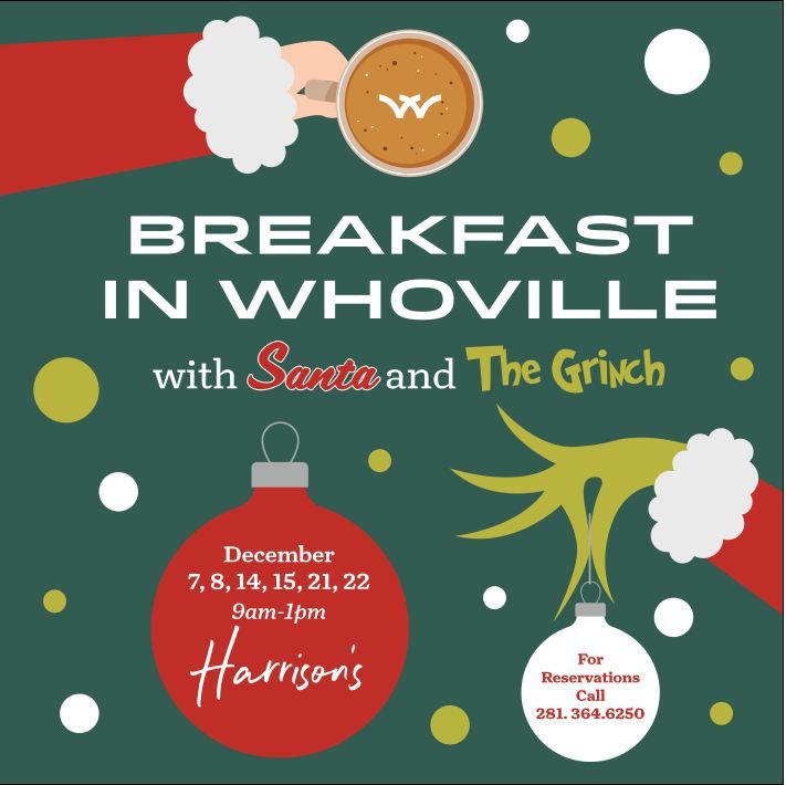 Breakfast In Whoville with Santa and The Grinch