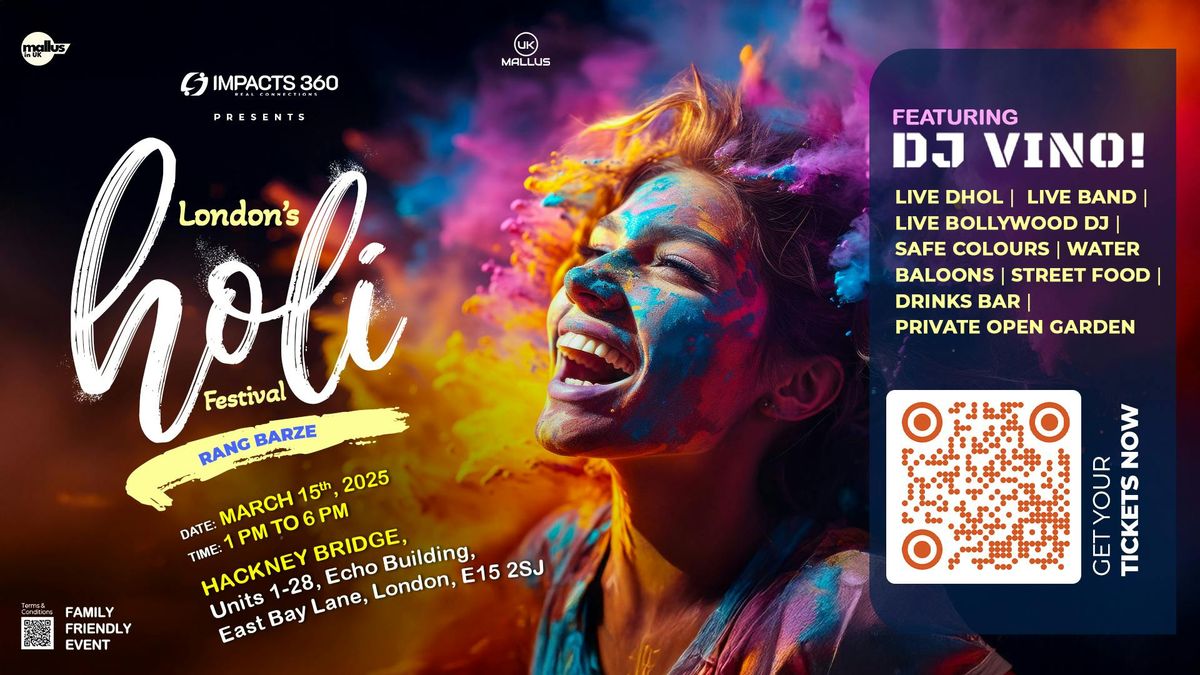 London\u2019s Holi Festival 2025 - RANG BARZE 